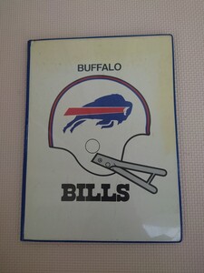 【ジャンク品】maruman NFL バッファロー・ビルズ バインダー グッズ コレクション レトロ BUFFALO BILLS アメリカンフットボール アメフト