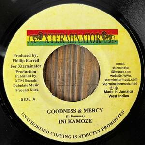 ★送料込み！極美盤！2006！ROOTS調TRK！【Ini Kamoze - Goodness & Mercy】7inch XTerminator JA