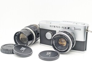 美品！完動品！OLYMPUS PEN-FT レンズ2本セット フィルムカメラ ハーフサイズカメラ