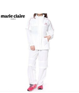 marie claire レディースゴルフウェア レインウェア 上下セットL №002