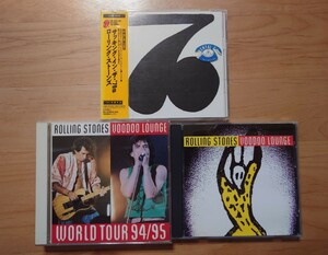 ★ローリング・ストーンズ THE ROLLING STONES★Voodoo lounge World Tour 2枚組★Sucking in the Seventies 帯付 国内盤等★4CD★中古品