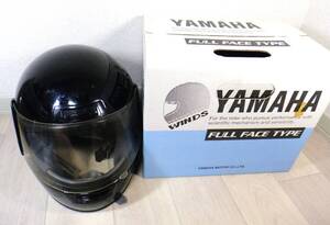 YB YAMAHA フルフェイス ヘルメット 黒 YF-T700　Mサイズ　ブラック　現状品　レトロアンティーク