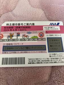 ☆ ANA株主優待券1枚 送料込み 番号通知 ☆