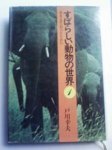 すばらしい動物の世界1 生きるためのたたかい 戸川幸夫 アフリカ