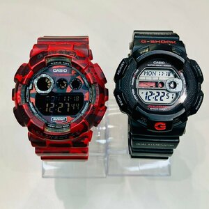 ■1円～ ■ジャンク■ 腕時計 2本 まとめ カシオ G-SHOCK メンズ 動作確認済品 1スタ