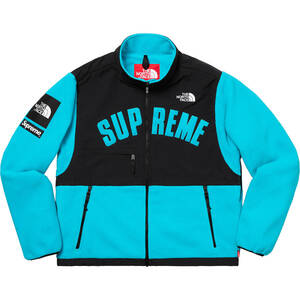 国内正規 新品 19ss Supreme The North Face シュプリーム ノースフェイス Arc Logo Denali Fleece Jacket アーチロゴ フリース TEAL S