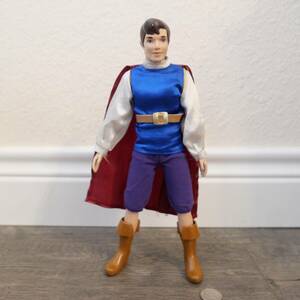 Disney Store Prince Florian Snow White Classic Doll 12” Doll Articulated Arms 海外 即決