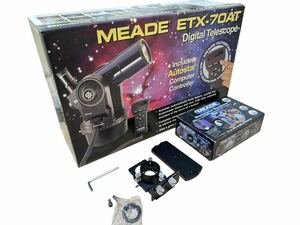 美品　MEADE ETX-70AT 天体望遠鏡 オートスターリモコン付き　完品