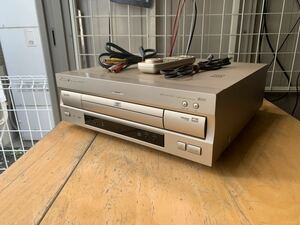 【動画あり】PIONEER DVL-919 DVD・LDレイプレイヤー リモコン付き