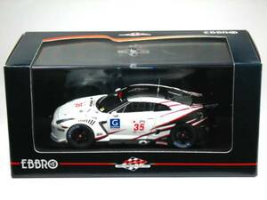 1/43 NISSAN R35 GT-R GT1 No.35 シルバーストーン 2009 (44305)