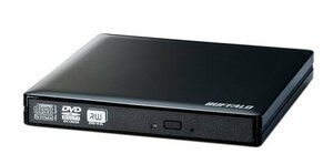 【中古】 BUFFALO バッファロー USB2.0用 外付けポータブルDVDドライブ DVSM-PN58U2V-BK