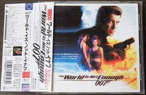 ◆サウンドトラック◆ 007 The World Is Not Enough 007/ワールド・イズ・ノット・イナフ 帯付き 国内盤 CD ■2枚以上購入で送料無料