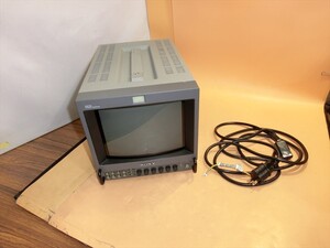 T【テ6-22】【140サイズ】SONY ソニー/9型 業務用カラービデオモニター PVM-9045Q/ジャンク/※傷・汚れ有