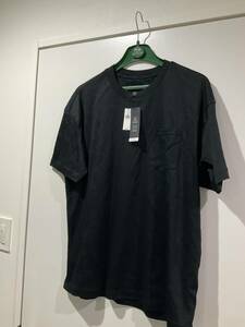 新品 都内正規店購入 定価5290円　BANANA REPUBLIC メンズ Tシャツ ブラック サイズ L 身ごろ約118cm 着丈約70cm バナナリパブリック