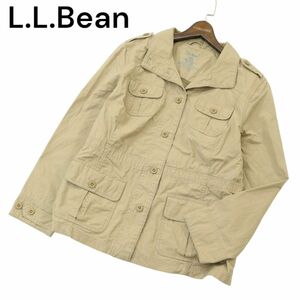 L.L.Bean エルエルビーン 通年 M-65★ ミリタリー フィールド ジャケット Sz.L-REG　メンズ ベージュ　A4T02825_3#O