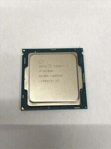 Intel Core i7-6700K 4.00GHz，動作OK，中古現状品（60s）