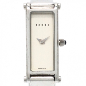 GUCCI(グッチ) 腕時計 - 1500L レディース シルバー