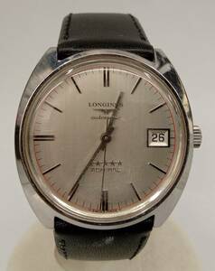 ジャンク 稼動品 LONGINES ロンジン アドミラル 5スター 193429 自動巻き 腕時計 歩度不良 風防キズ