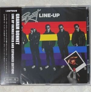 新品シールド！Graham Bonnet / LINE UP -REMASTERED AND EXPANDED EDITION