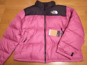 【送料無料 即決】海外限定 THE NORTH FACE 1996 RETRO NUPTSE JACKET RED VIOLET XL 新品 復刻 DOWN ヌプシ ダウンジャケット 日本未展開