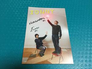 ジョニー JONNY 直筆サイン入りポストカード Teenage Fanclub ティーンエイジ・ファンクラブ ゴーキーズ・ザイゴティック・マンキ Gorky