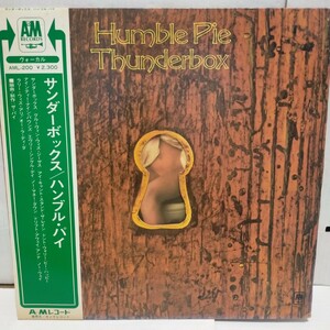 Obi帯付JPN国内盤LP/Humble Pieハンブル・パイ/THUNDERBOXサンダーボックス AML-200 Steve Marriott Peter Frampton Small Faces Hipgnosis