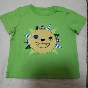 70cm ベビー Tシャツ きみどり