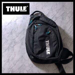 00s THULE ワンショルダー スリング ボディバッグ 黒 y2k