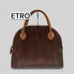 ETRO 2way ハンドバッグ ショルダーバッグ　ペイズリー