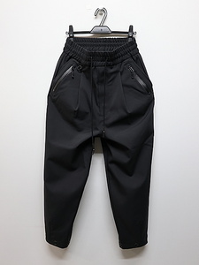 SALE30%OFF/RIPVANWINKLE・リップヴァンウィンクル/ケアフリージャージ BALLOON EASY PANTS/BLACK・S