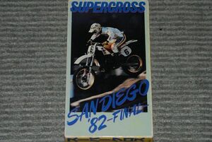 (s0263)　ビデオ VHS　スーパークロスサンディエゴ’82　ファイナル