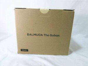 新品】バルミューダ 炊飯器 BALMUDA The Gohan K08A-BK ブラック