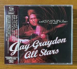 ジェイ・グレイドン・オール・スターズ　ライヴ・イン・ジャパン 1994.1.19 エアプレイ　ビルチャンプリン 　2CD＋DVD