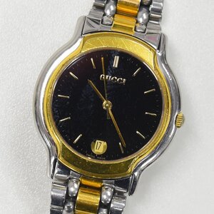 1円 可動品 腕時計 グッチ GUCCI 8000.2.M クォーツ メンズ バックル破損 同梱不可