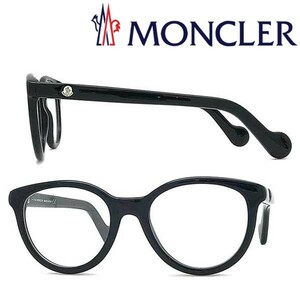 MONCLER モンクレール ブラック メガネフレーム ブランド 眼鏡 ML-5043-001