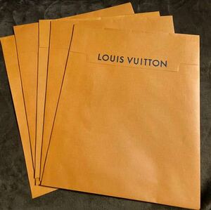 【ルイヴィトン】 衣類等用紙袋 5枚セット【Louis Vuitton】