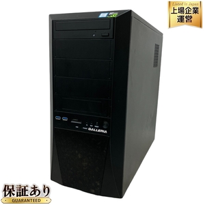 Thirdwave GALLERIA デスクトップ パソコン i7 8700K 8GB SSD 256GB HDD 1TB GTX 1060 6GB Win10 中古 M9164169