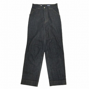 美品 22SS マーガレットハウエル × キャントンオーバーオールズ MHL. × CANTONOVERALLS CANTON DENIM デニム パンツ ジーンズ ストレート