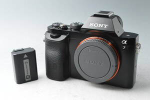 #a1350【外観美品】シャッター数3807回 SONY ソニー α7ボディ ILCE-7