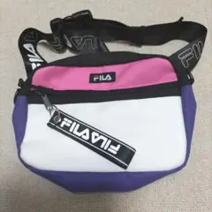 FILA ボディバッグ・ウエストポーチ ピンク/ホワイト/パープル