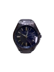 CITIZEN◆ATTESA ECO-DRIVE/ソーラー腕時計/アナログ/H145-S122601//