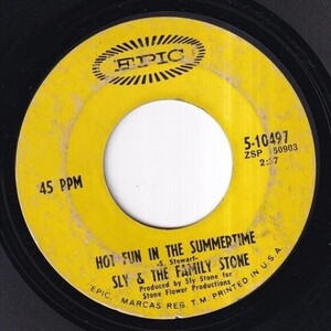 Sly & The Family Stone - Hot Fun In The Summer Time / Fun (B) SF-O068