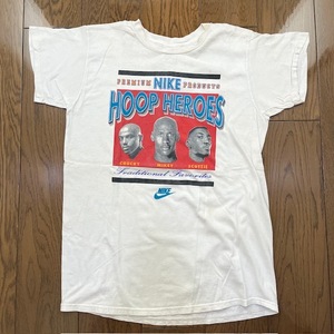 [美品] NIKE ナイキ Tシャツ HOOP HEROES vintage ヴィンテージ Lサイズ