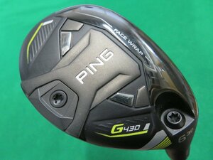 【中古・良品】 PING　ピン　2023　G430　ハイブリッド（ユーティリティ） #6 （30°） 【SR】　ALTA　J-CB　BLACK　HC付き