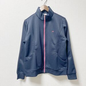 ellesse エレッセ レディース ジャージ トラックジャケット Mサイズ ネイビー ポリエステル