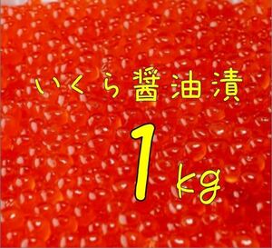 送料込み！いくら醤油漬 1kg