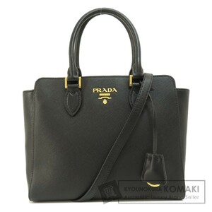 PRADA プラダ 1BA113 2WAY ハンドバッグ レザー レディース 中古