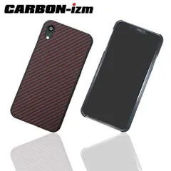 CARBON-izm カーボンイズム  iPhone XR CBCケース レッド CB100-090