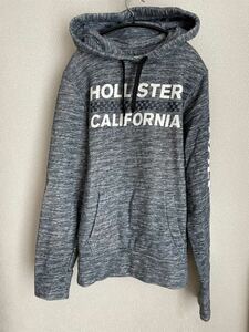 HOLLISTER CALIFORNIA Checkered flag Hoodie Sweat Shirts Size Mホリスター カリフォルニア チェッカーブラッグ パーカー裏起毛美品♪