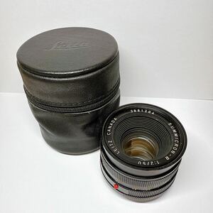 【純正ケース付き・美品】ライカ ズミクロンR 50mm F2 3-CAM Leica